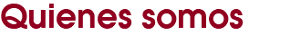 Quienes somos