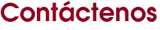 Contáctenos